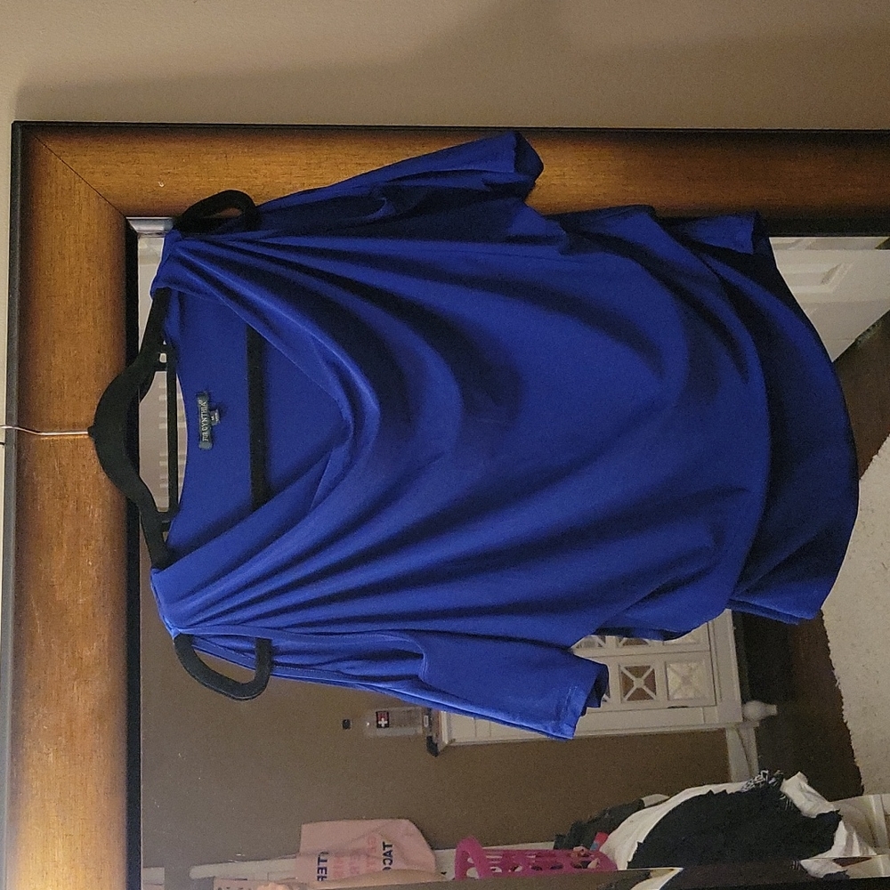 Cold shoulder blousy blouse